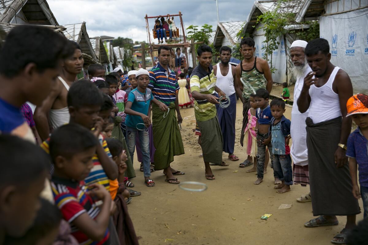 Rohingya Muslims at Cox's Bazar, Bangladesh