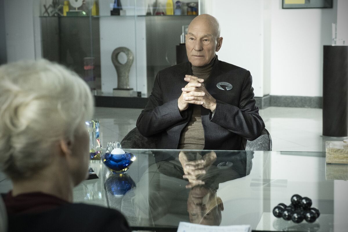 Patrick Stewart as Jean-Luc Picard in the CBS All Access series “Star Trek: Picard."