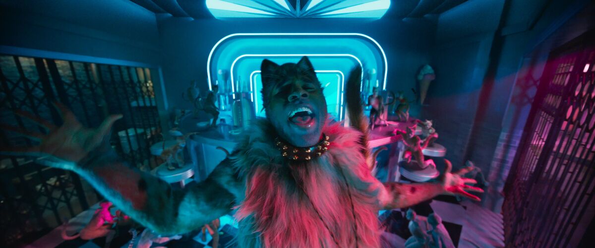 Jason Derulo in the movie "Cats."