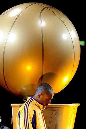 Kobe Bryant, NBA trophy