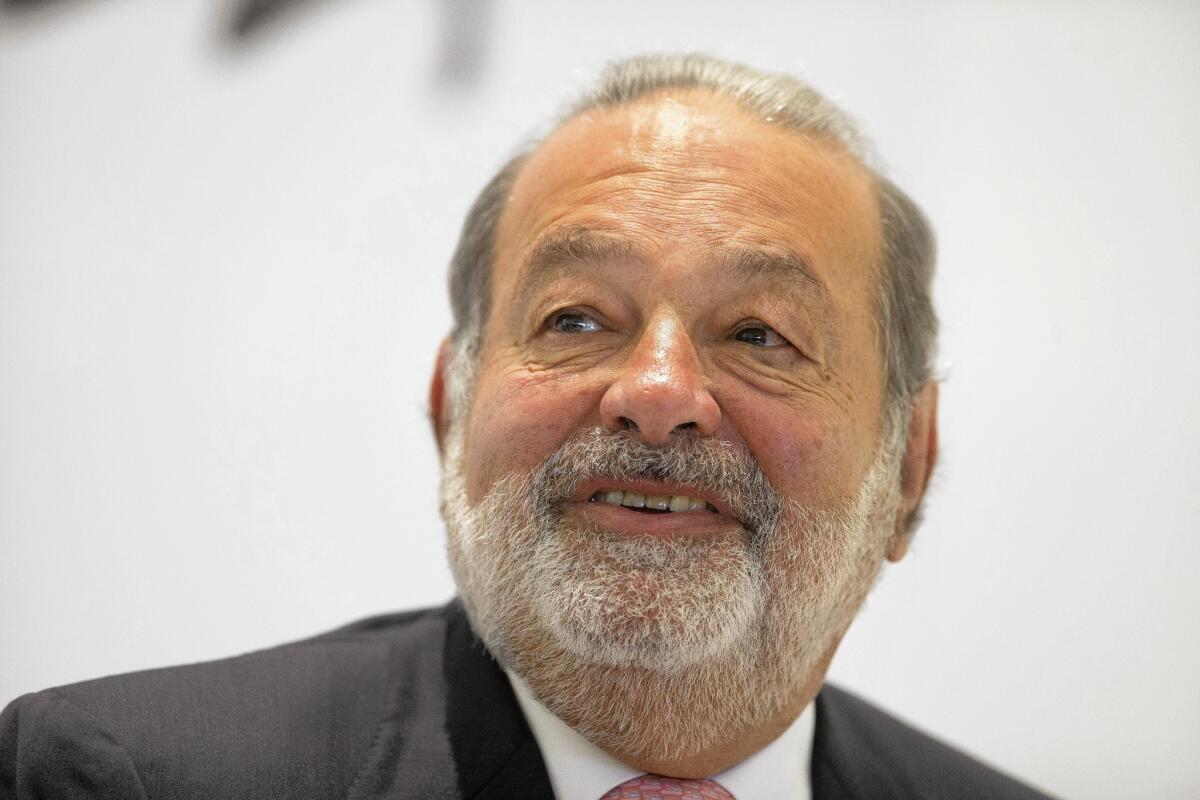 Mexico's telephone service, both land-line and cellular, is dominated by companies owned by Mexican tycoon Carlos Slim, seen in 2013, one of the world’s richest men. Mexicans pay some of the world’s highest prices for some of the spottiest phone service.