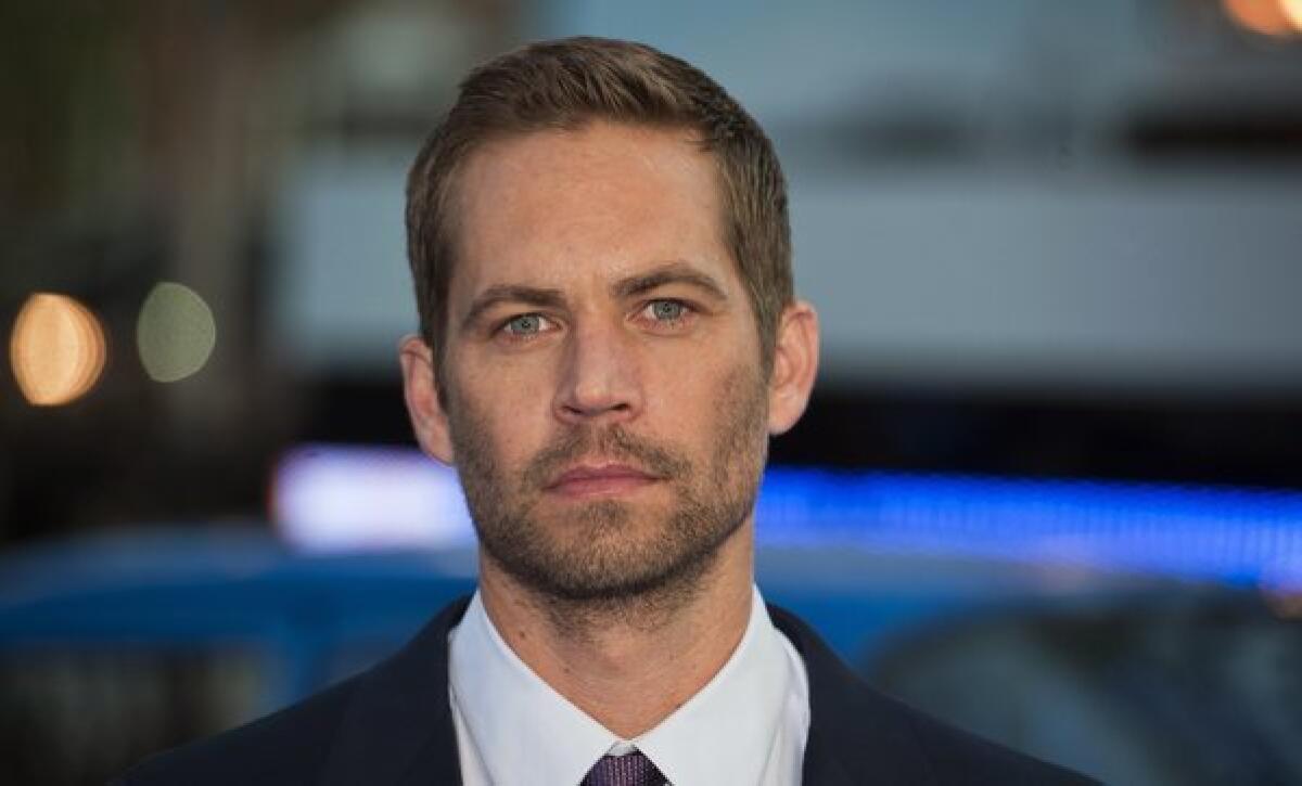 Paul Walker arriving for the world premiere of "Fast and Furious 6" in London in May 2013.