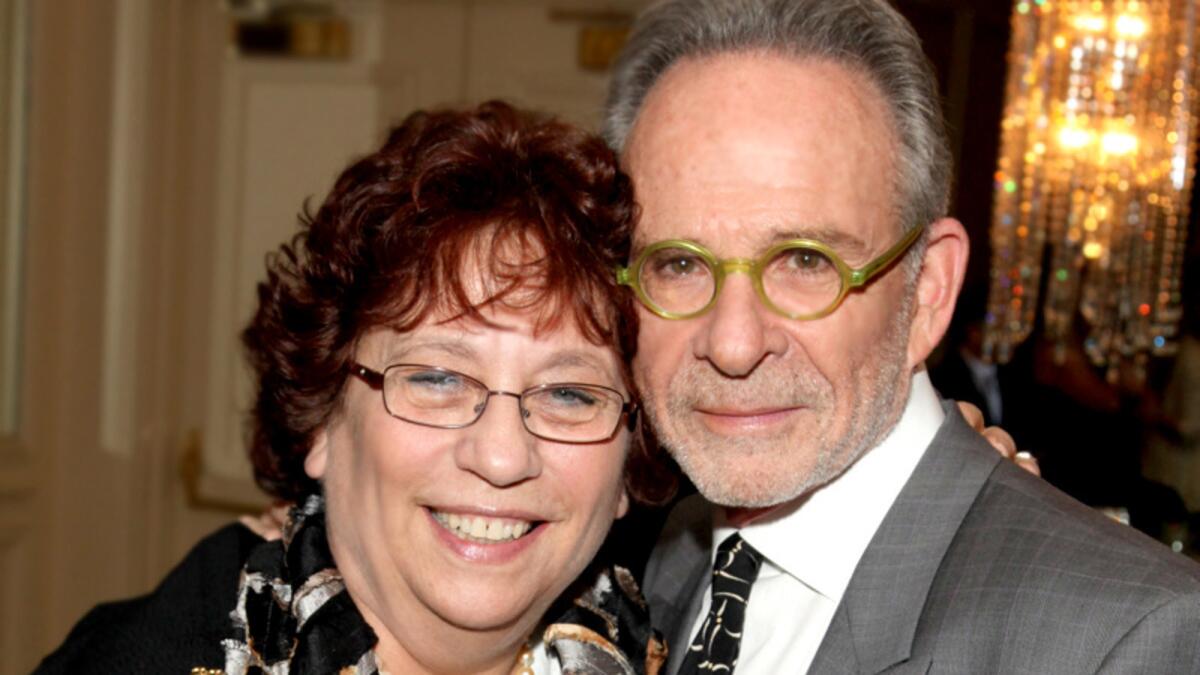 Madeline Puzo and actor Ron Rifkin.