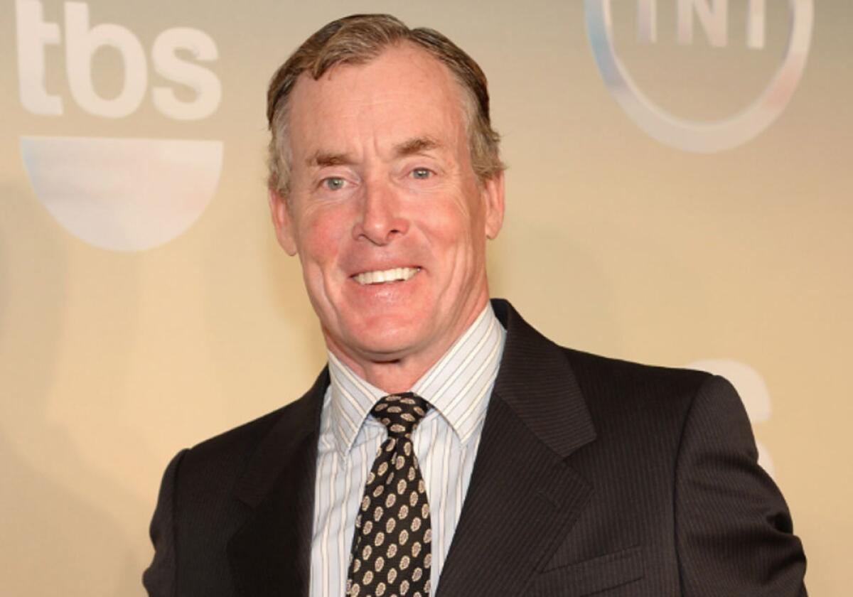 Actor and New York Rangers fan John C. McGinley took part in UCLA football Coach Jim Mora's charity golf tournament Monday.
