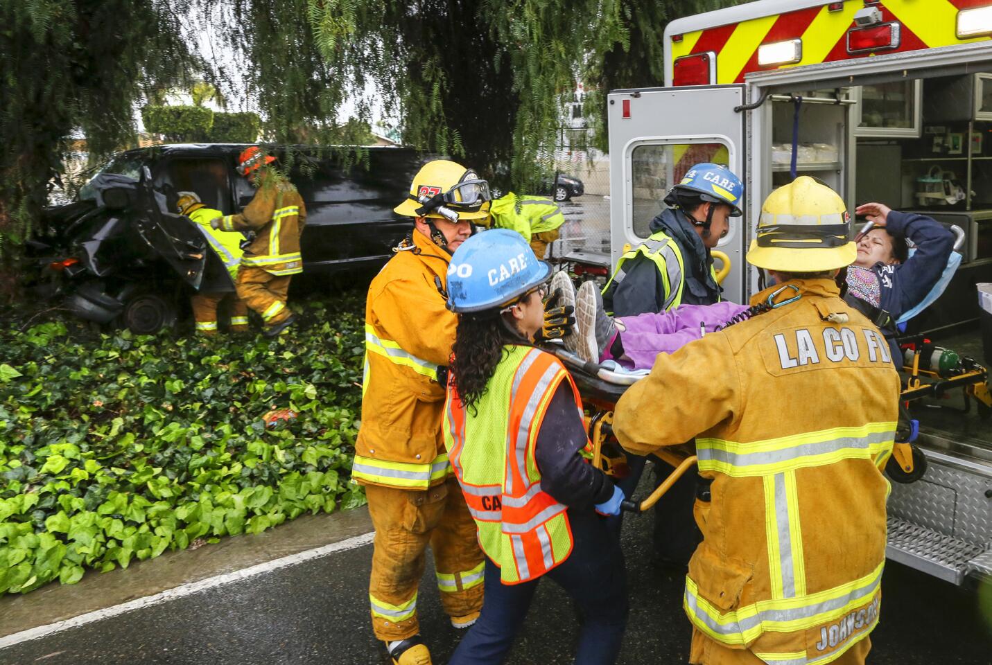 A wet start to the week in the Southland