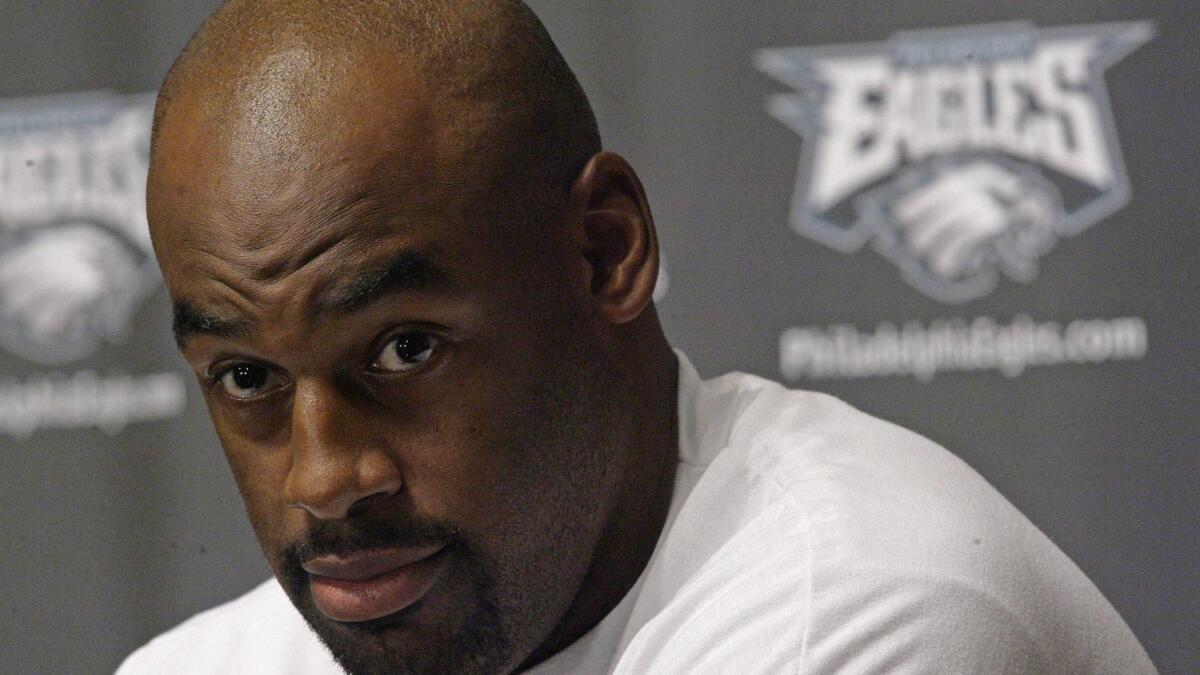 Donovan McNabb spent 11 of his 13 NFL seasons with the Philadelphia Eagles. He's been nominated for the Pro Football Hall of Fame three times but has yet to get voted in.