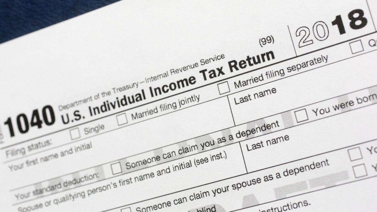 The tax overhaul alters the situation for many of the 154 million people expected to file individual federal returns this year with the IRS.