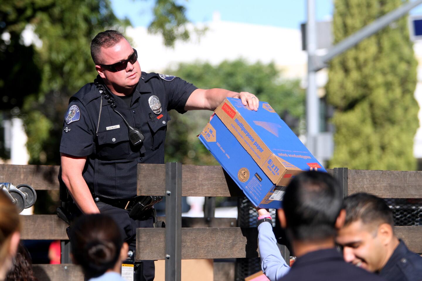 Photo Gallery: Glendale Police talk safety at Muir Elementary School Halloween event