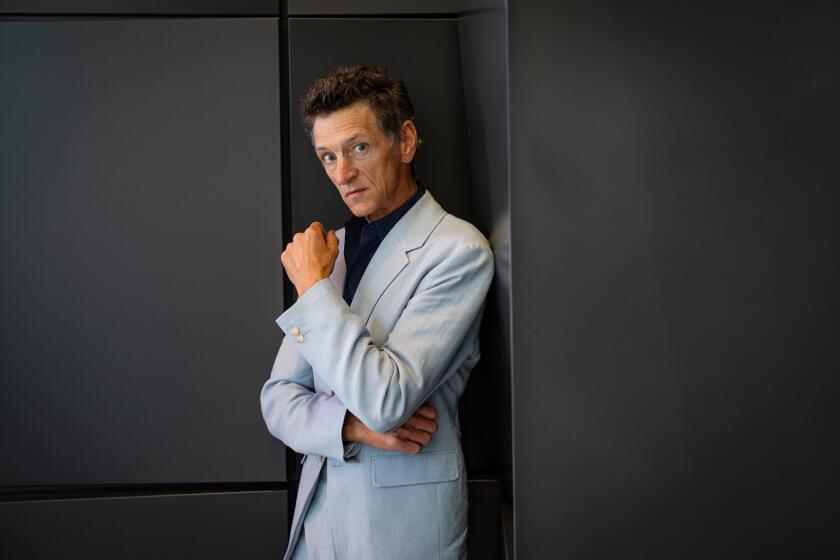 Los Angeles, CA - July 22: John Hawkes, who played the antagonistic deputy to Jodie Foster in True Detective: North Country poses for a portrait on Monday, July 22, 2024 in Los Angeles, CA. (Jason Armond / Los Angeles Times)