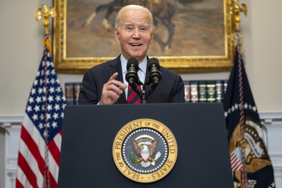 El presidente estadounidense Joe Biden.