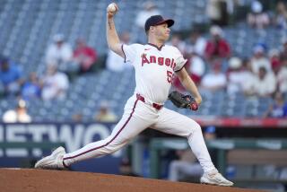Los Angeles Angels starting pitcher Davis Daniel delivers during the first inning of a baseball game against the Colorado Rockies in Anaheim, Calif., Wednesday, July 31, 2024. (AP Photo/Eric Thayer)