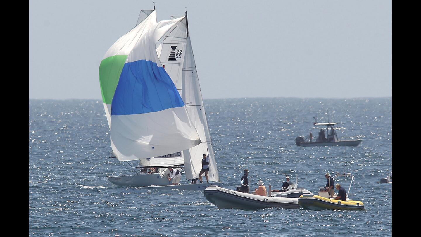 Governor's Cup Races Close in a Breeze