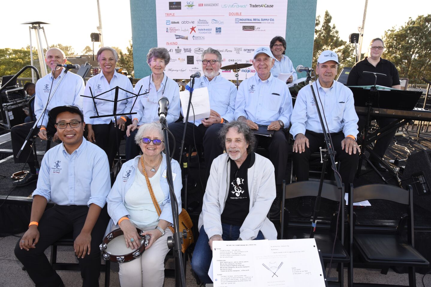 The Tremble Clefs San Diego entertained