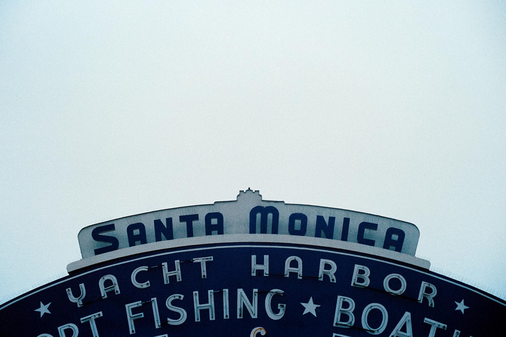 Tucker O’Neill and Wes Brumbaugh's walk began at the Santa Monica pier.