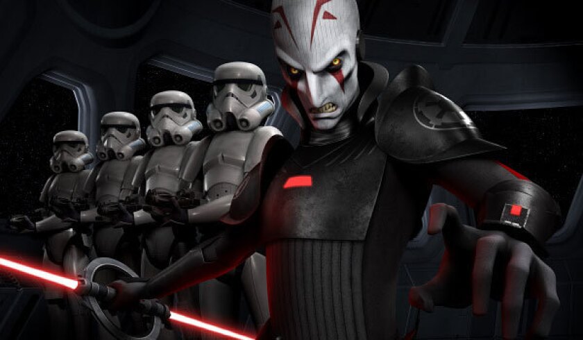 The Inquisitor is the main villain from the new animated series "Star Wars Rebels."