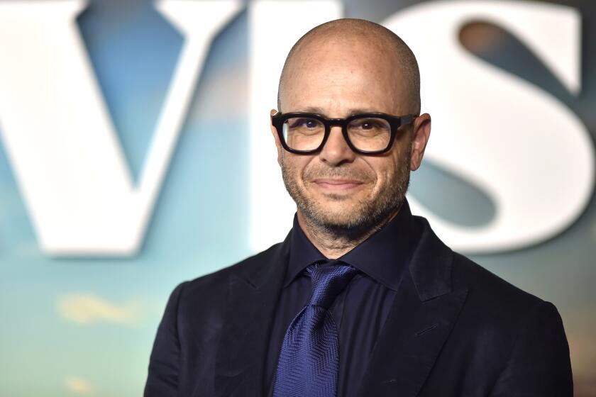 Damon Lindelof arrives at the premiere of "Mrs. Davis" on Thursday, April 13, 2023, at the Directors Guild of America in Los Angeles. (Photo by Richard Shotwell/Invision/AP)