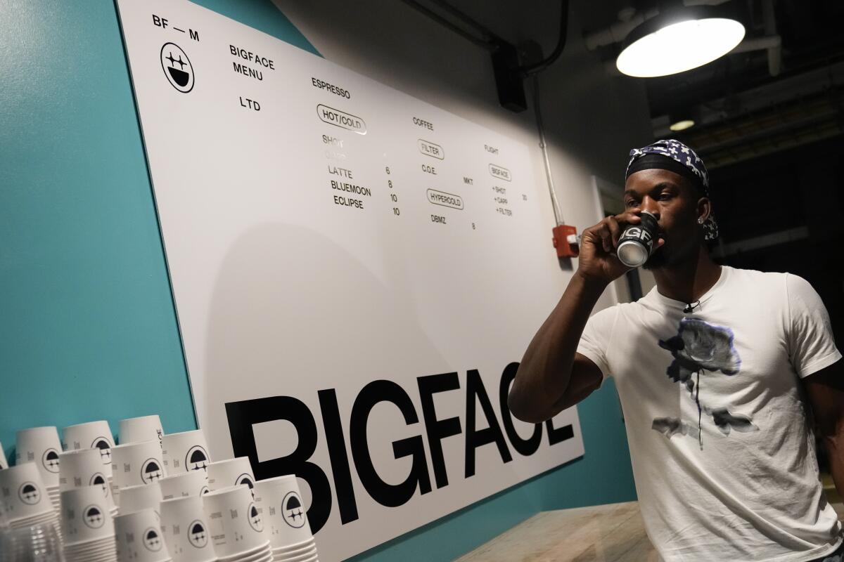 Jimmy Butler Selling BIGFACE Coffee, Still Overcharging Heat Teammates