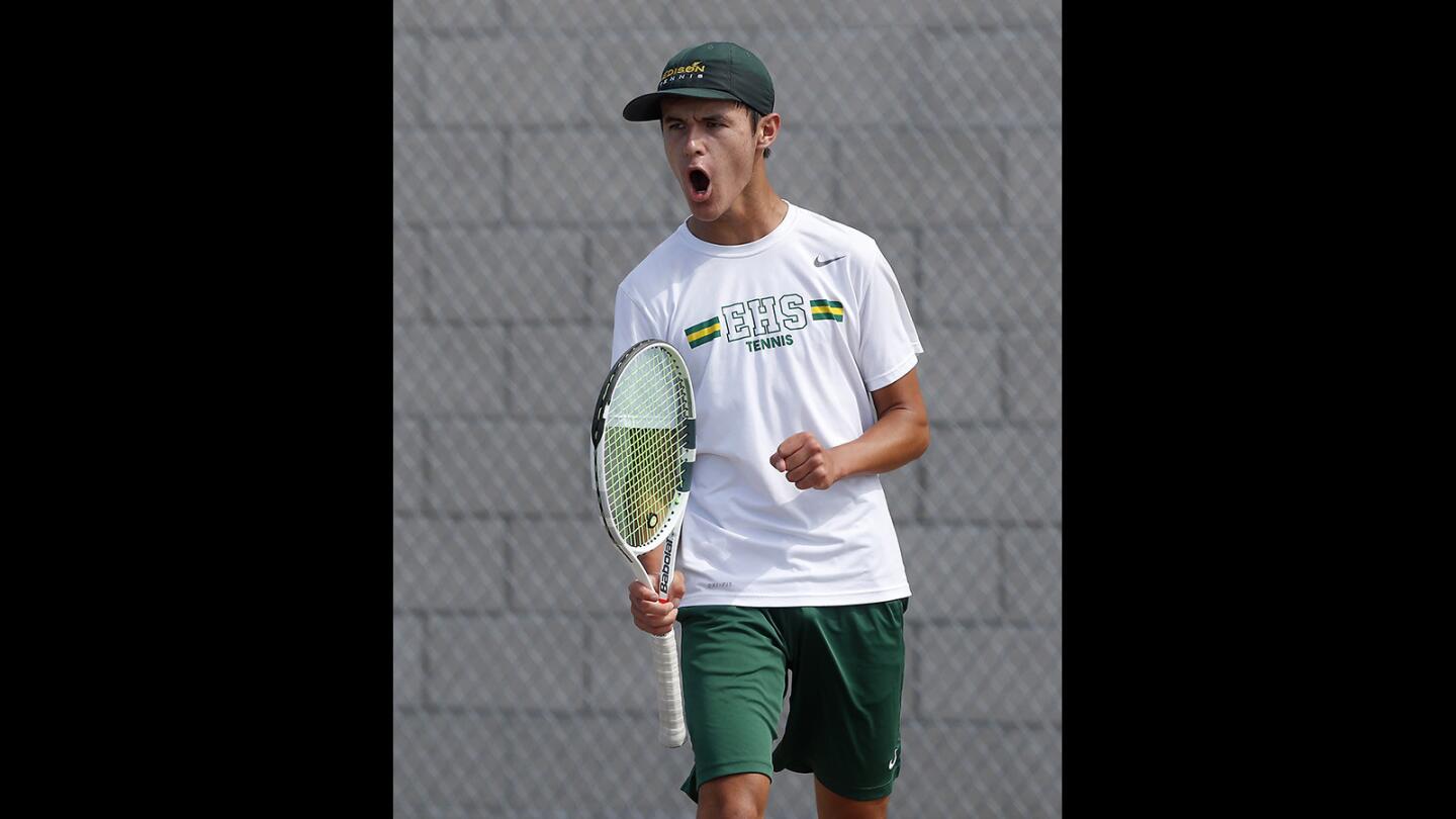 Photo Gallery: Edison vs. Walnut in boys’ tennis