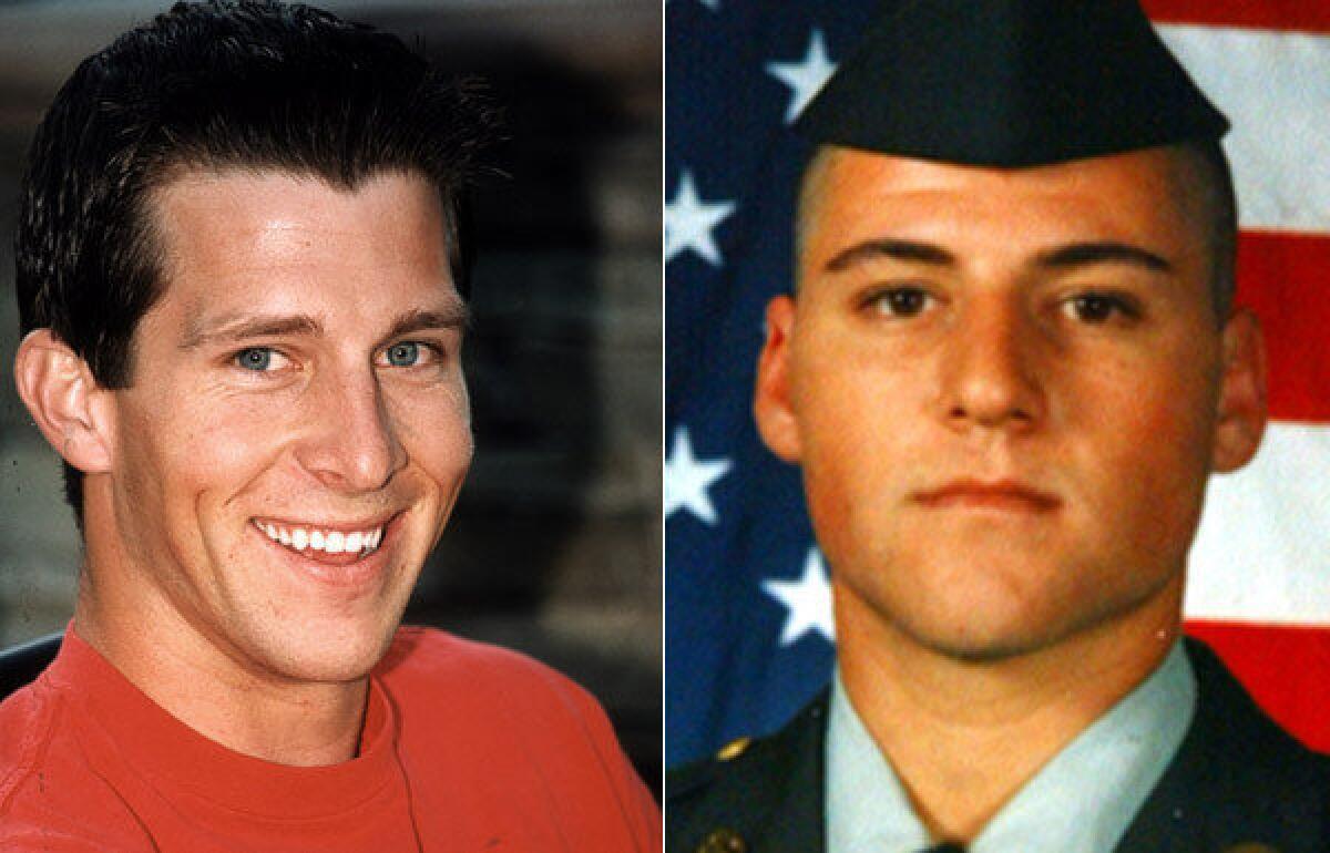 Army Spc. Trevor A. Win'E, left, was killed in Iraq in 2004. Army Spc. Justin W. Pollard, right, was killed in Iraq in 2003.