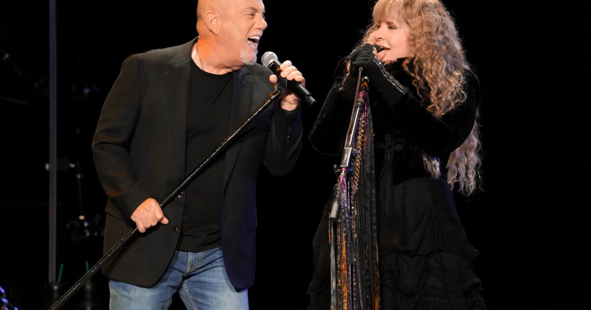 Review: Billy Joel, Stevie Nicks kick off tour at SoFi Stadium