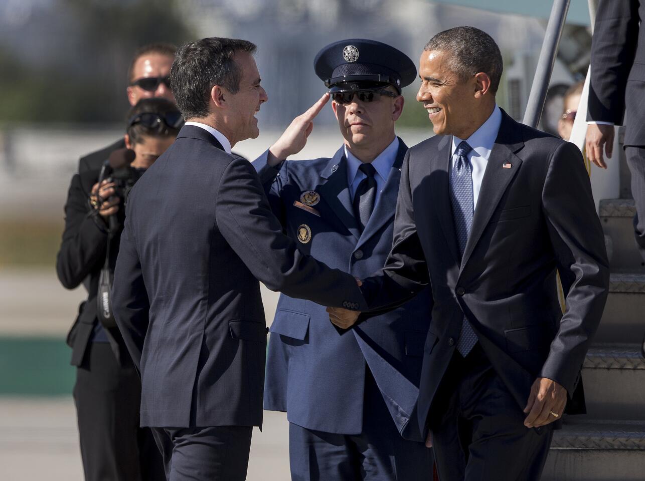 President Obama in Los Angeles