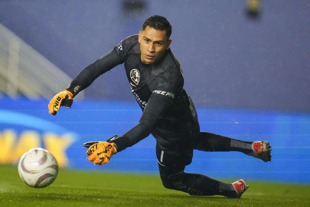 El portero del Club América, Luis Malagón,