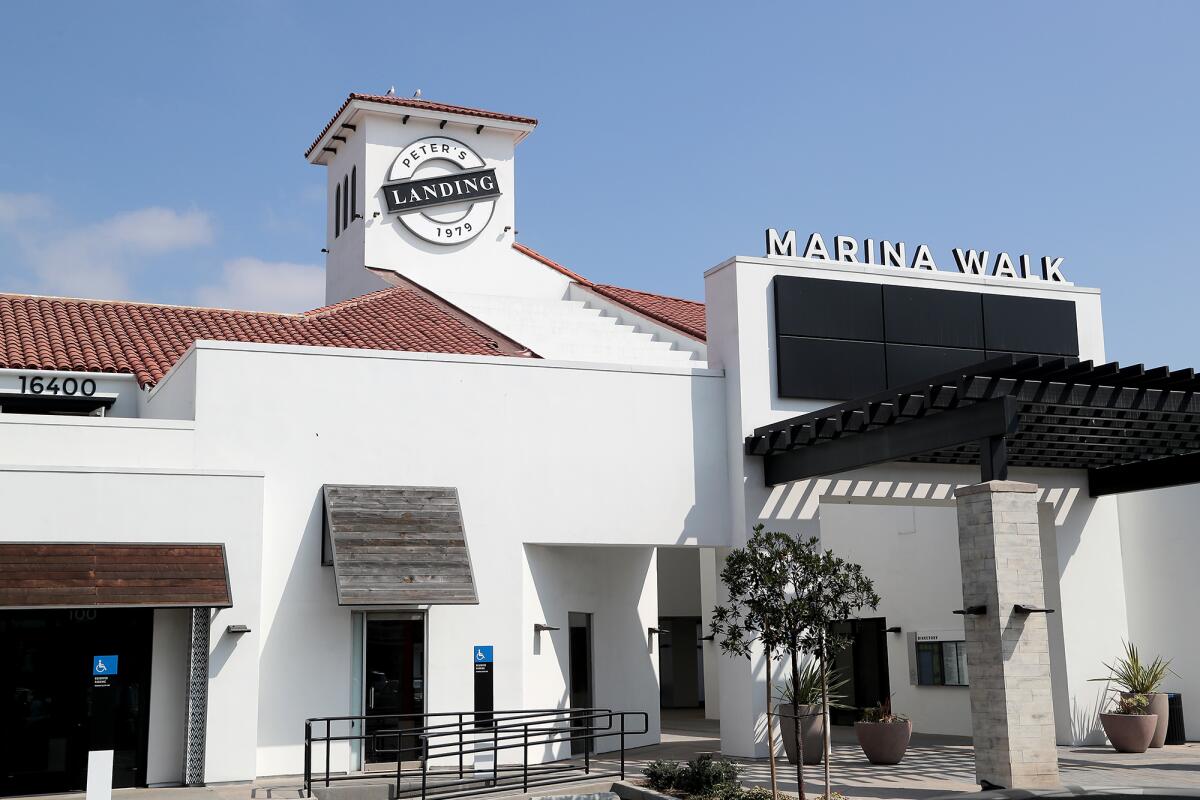 The owners of Peter's Landing Marina in Huntington Beach 