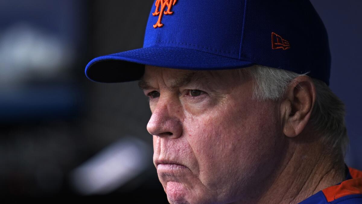 Mets to introduce Buck Showalter as manager Tuesday via Zoom - The San  Diego Union-Tribune