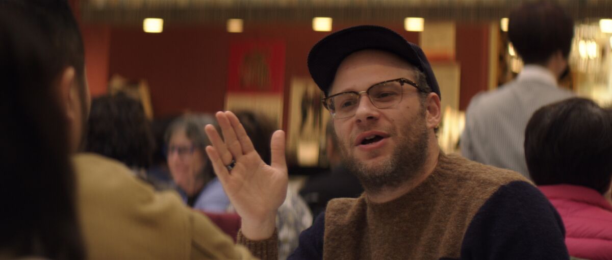 Seth Rogen at Sun Sui Wah in Vancouver, Canada.