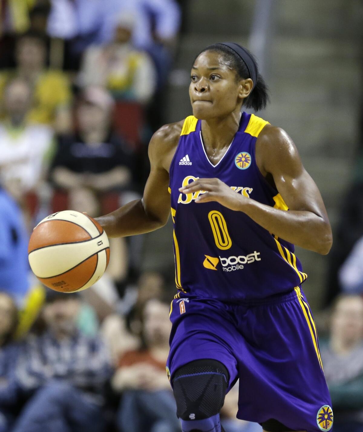 Alana Beard is averaging 11.1 points per game for the Sparks (3-6).
