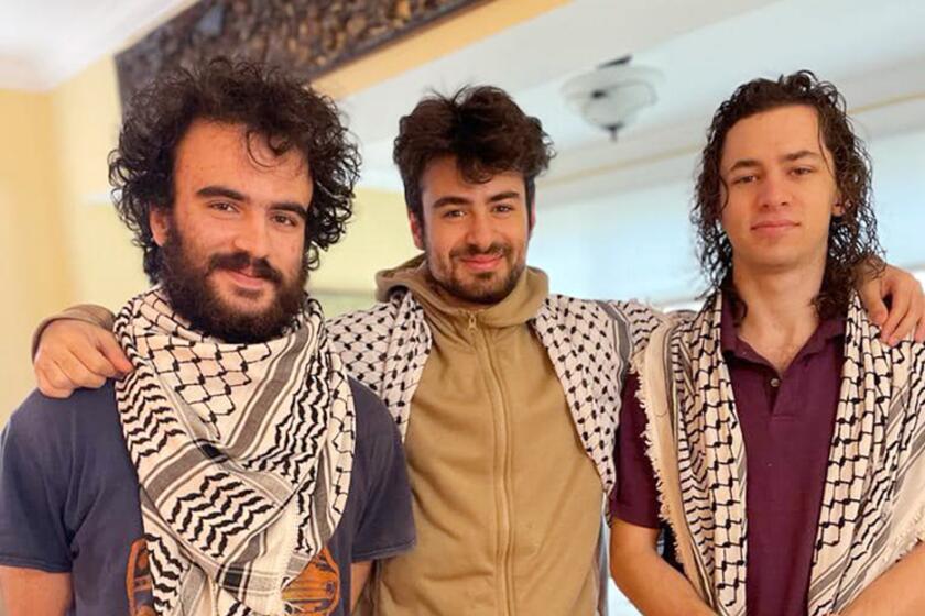 The three Palestinian college students who were shot in Vermont 