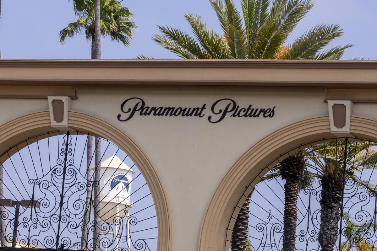 Hollywood, CA - June 05: Paramount Pictures studio lot.