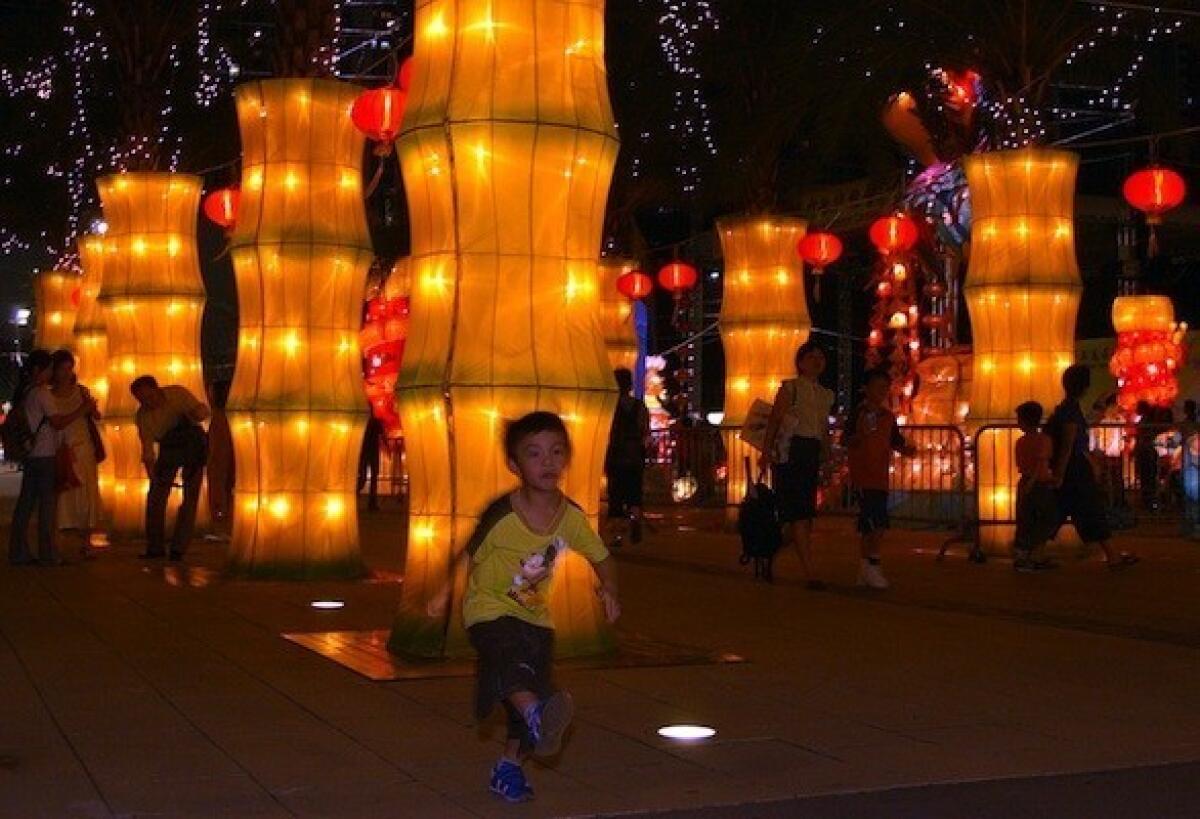 The Mid-Autumn Festival in Hong Kong takes place Sept. 19.