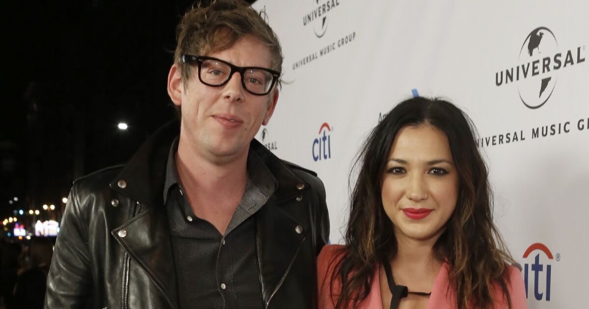 Musicians Michelle Branch and Patrick Carney suspend divorce and seek counseling
