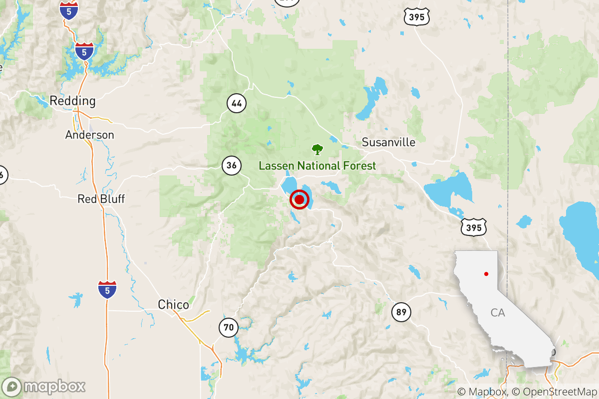 A magnitude 3.3 earthquake was reported in Susanville, Calif.