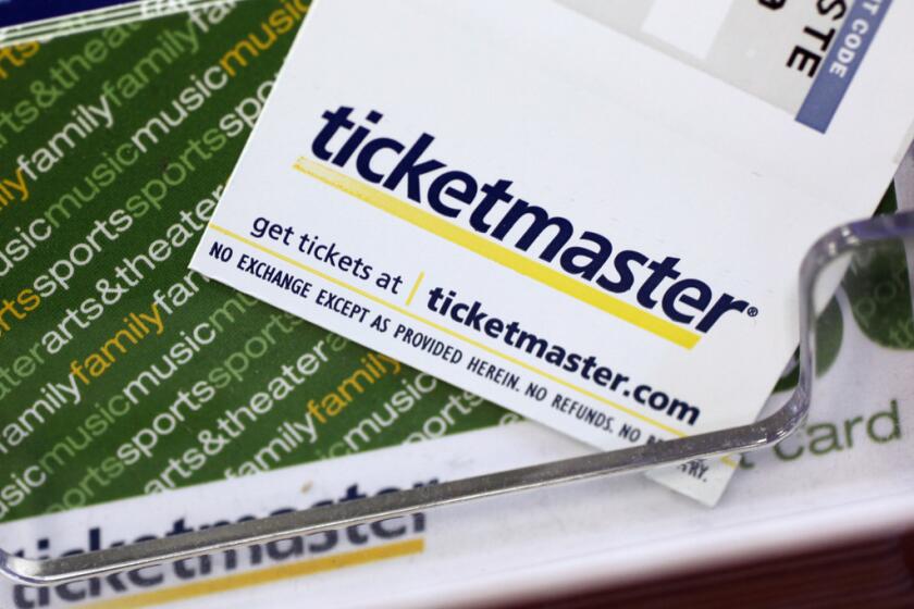 Boletos y cupones de Ticketmaster