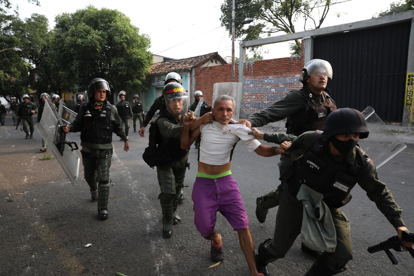 Violence at Venezuela's borders