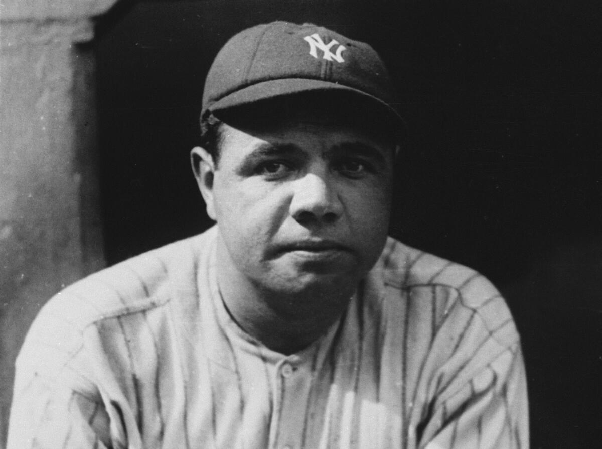New York Yankees legend Babe Ruth