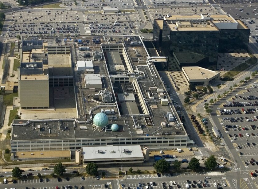 The National Security Agency headquarters at Ft. Meade, Md., in May 2006.