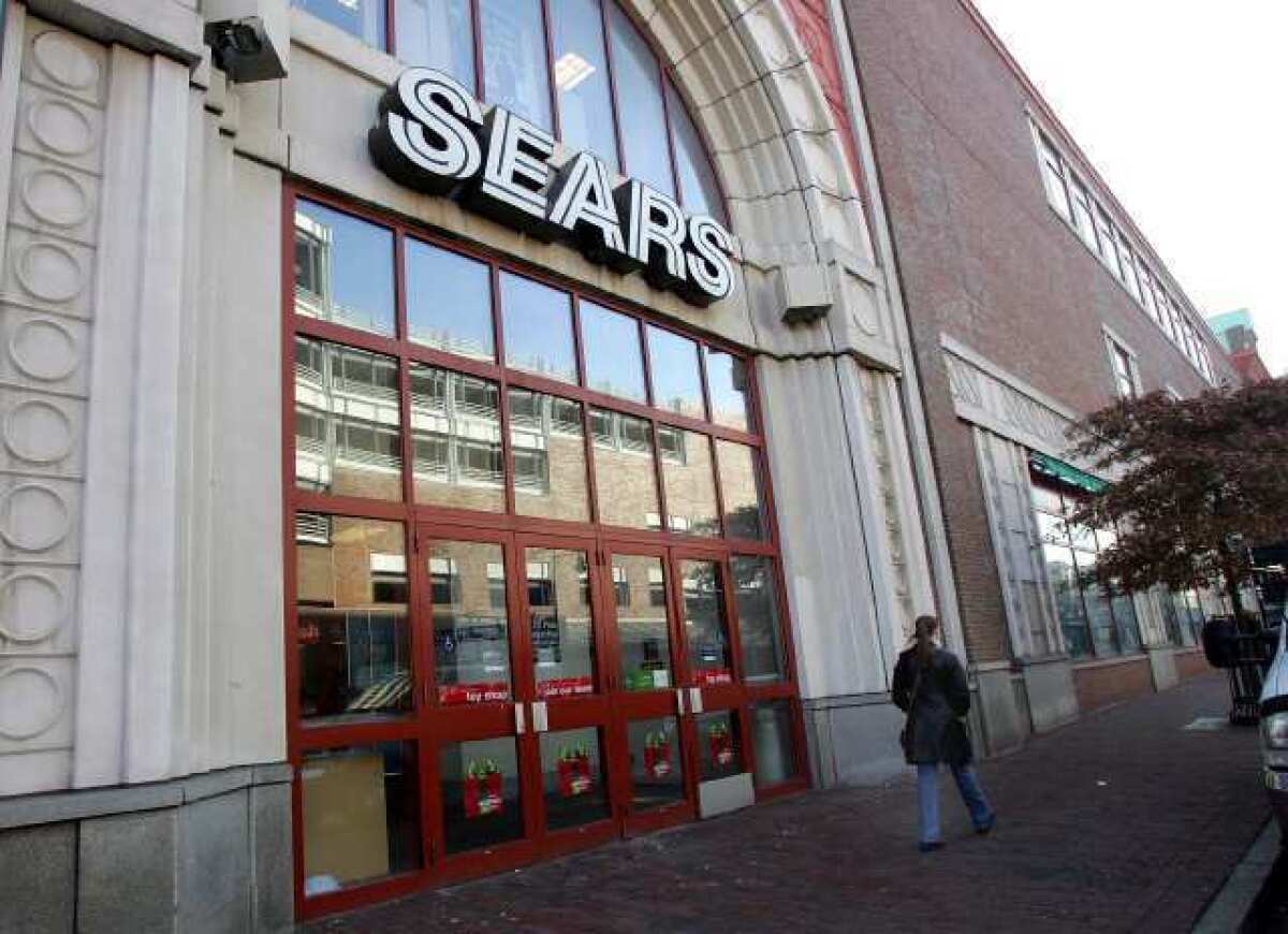 Sears will move off the S&P; 500 next week.
