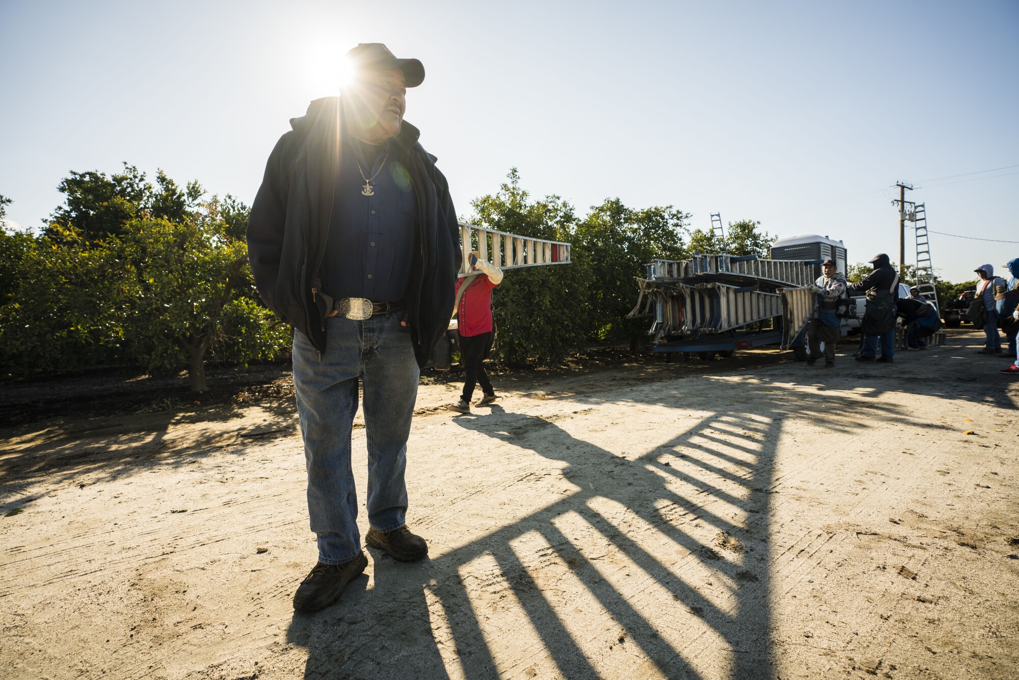 Farmworker Carlos Garcia