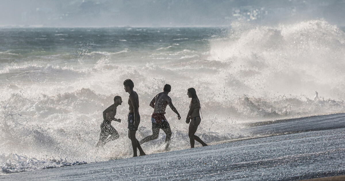 Kalifornische Strände werden weggespült. El Niño könnte die Situation ...