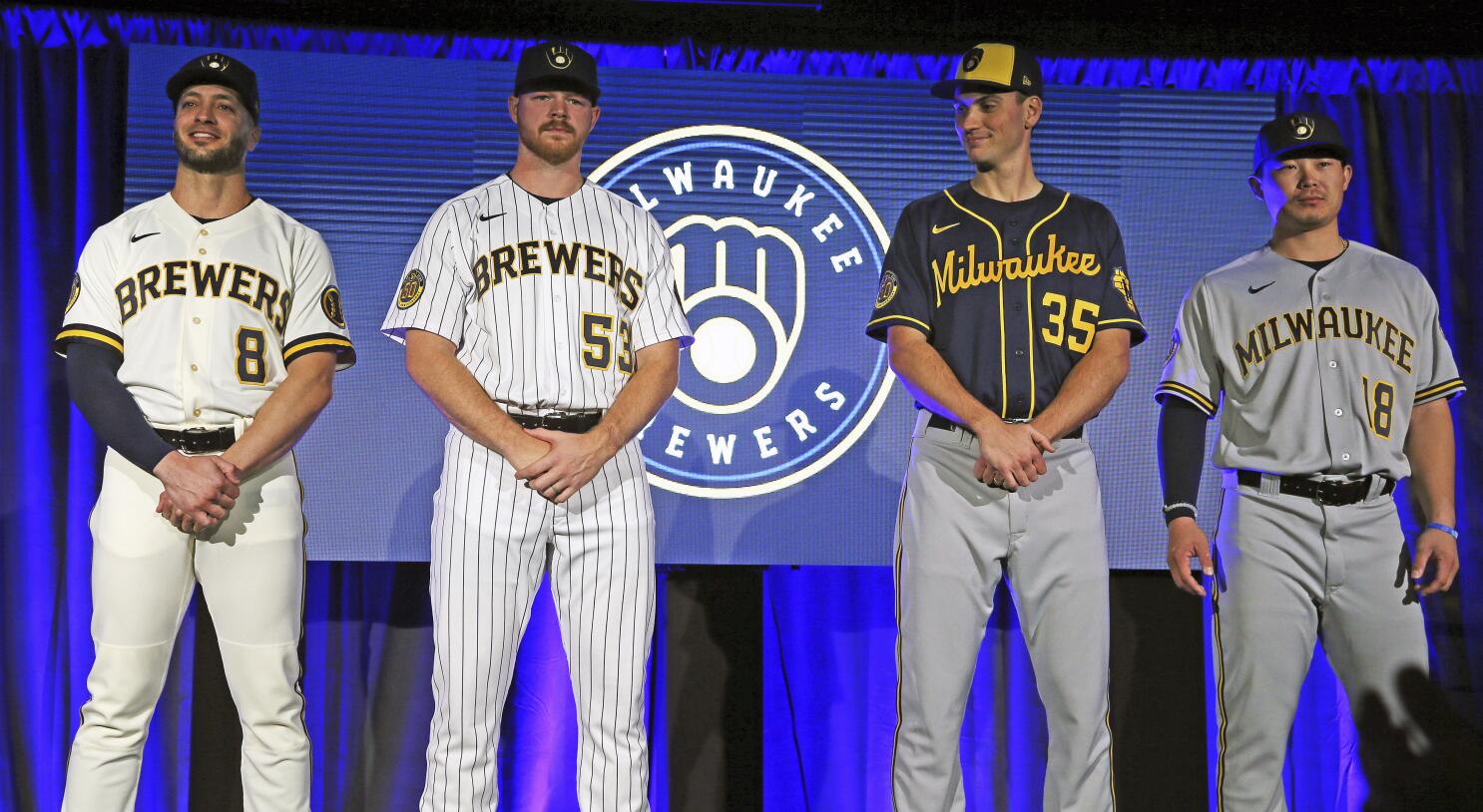Milwaukee Brewers new uniforms feature ball-in-glove emblem as primary logo, Sports