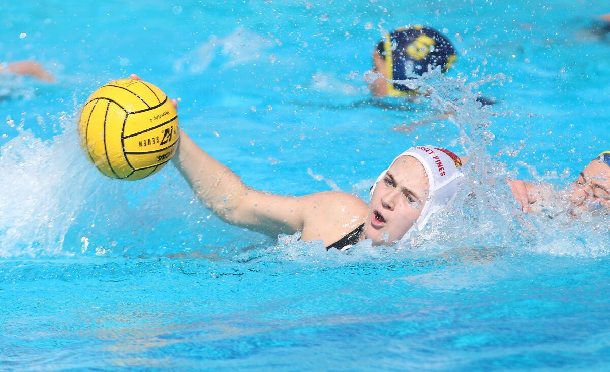 Falcon freshman Finley McNamara had a pair of scores.