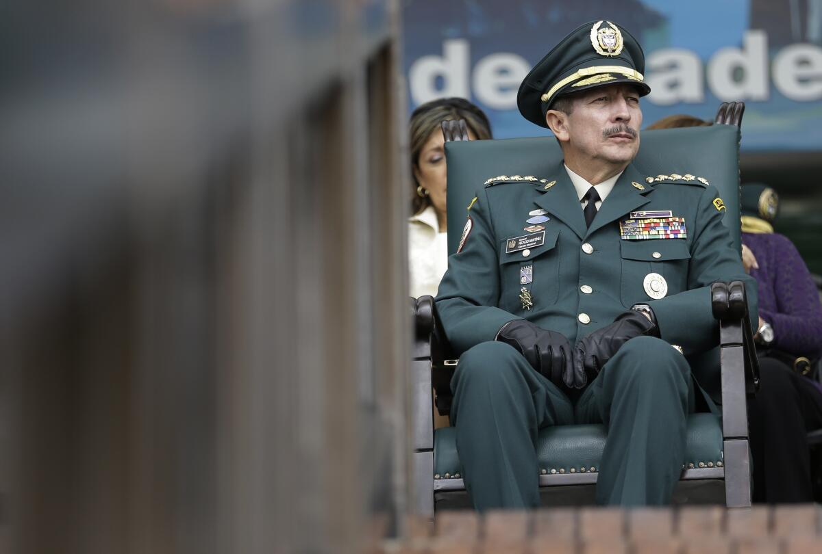 ARCHIVO - el general Nicacio de Jesús Martínez Espinel