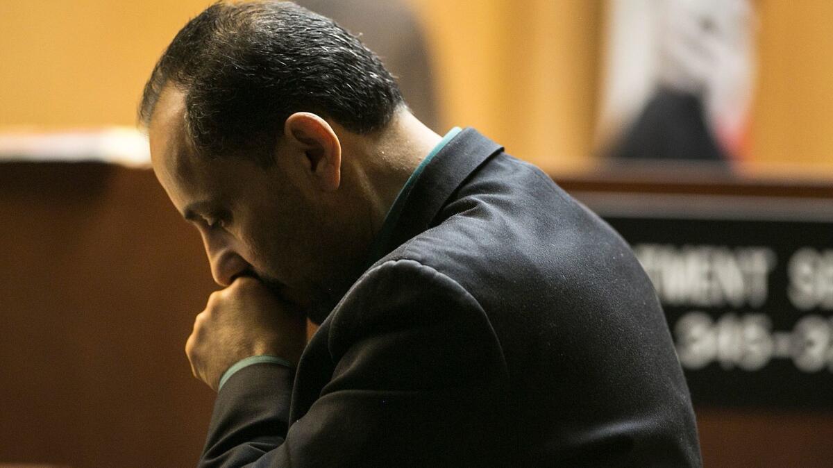 Morrad Ghonim at his trial in Norwalk this year.
