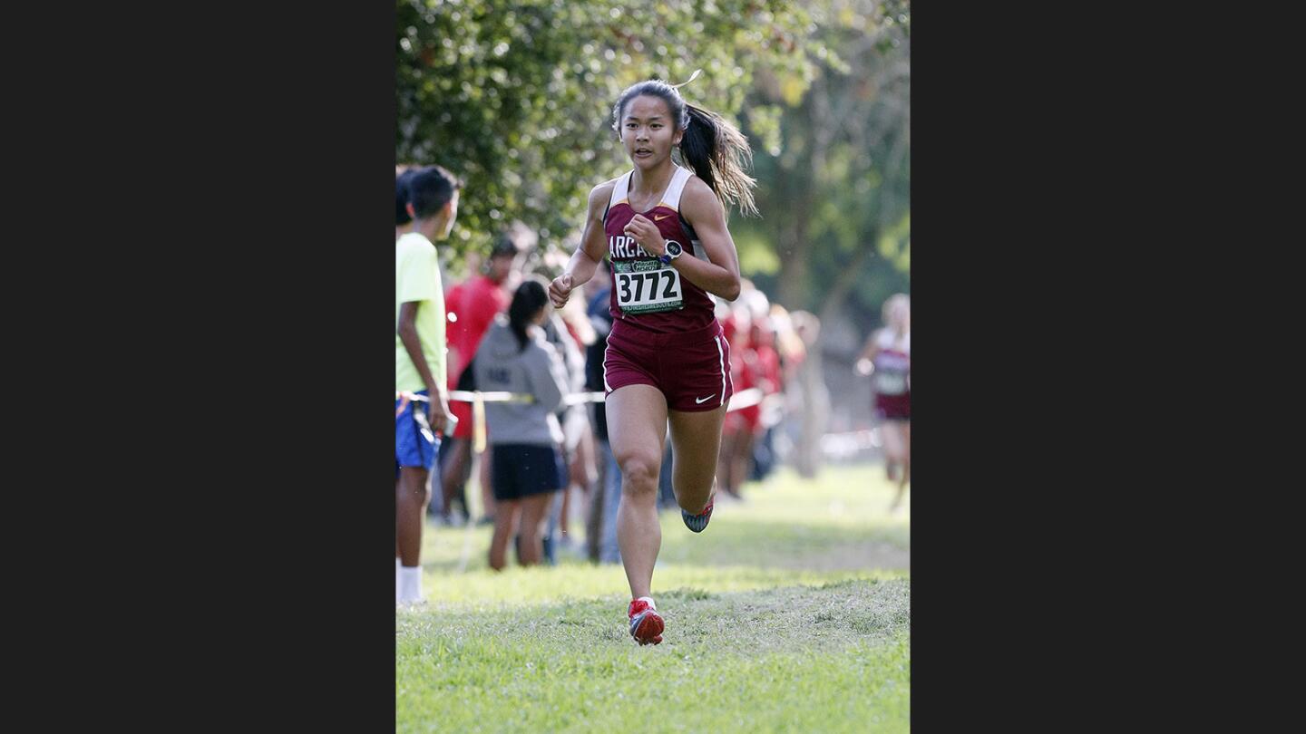 Photo Gallery: Pacific League girls' cross country finals at County Park in Arcadia