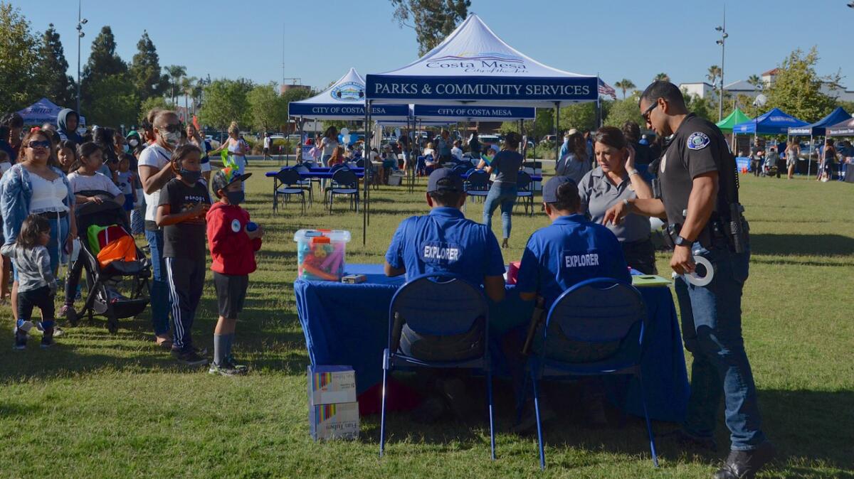 The city of Costa Mesa held National Night Out Tuesday, Aug. 3 at Lions Park in Costa Mesa.