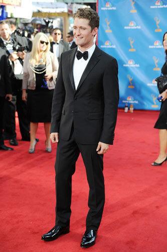 'Glee' actor and Emmy nominee Matthew Morrison attends the 2010 Emmy Awards.