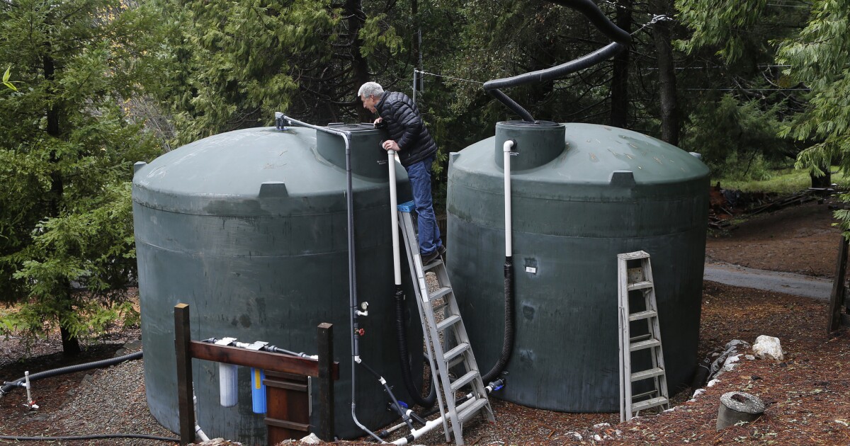 California homeowners could get a tax break to capture rainwater in their backyards
